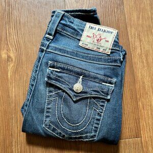 True Religion - Jennie Curvy Mid-Rise Skinny Jeans